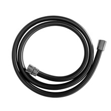 Doucheslang kunststof 150 cm mat zwart / Chroom - 30.3510