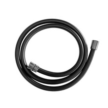 Doucheslang kunststof 150 cm mat zwart / Chroom - 30.3510