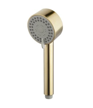 Wiesbaden Douchekop Cadans Geborsteld Messing verstelbare handdouche 3-straalsoorten - 29.5916