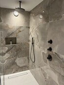 Douchekop Caral Staafhanddouche Mat Zwart 1 stand - 29.2830