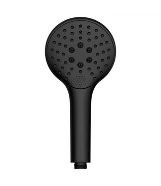 Wiesbaden Douchekop Smart Mat Zwart verstelbare handdouche 3-straalsoorten - 29.2881