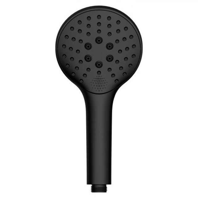 Douchekop Smart Mat Zwart verstelbare handdouche 3-straalsoorten - 29.2881