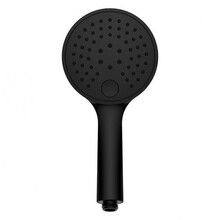 Douchekop Rain Mat Zwart verstelbare handdouche 3-straalsoorten - 29.2882