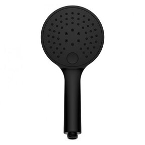 Douchekop Rain Mat Zwart verstelbare handdouche 3-straalsoorten - 29.2882