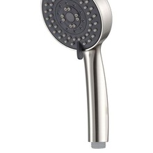 Douchekop RVS-look ronde verstelbare handdouche 5-straalsoorten - 24.3802
