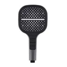 Douchekop Rain Gunmetal Luxe handdouche met 3-straalsoorten