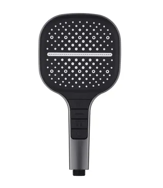 SANI-SUPPLY Douchekop Rain Gunmetal Luxe handdouche met 3-straalsoorten