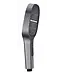 Douchekop Rain Gunmetal Luxe handdouche met 3-straalsoorten