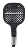 Douchekop Rain RVS-Look Luxe handdouche met 3-straalsoorten Douchekop Rain RVS-Look Luxe handdouche met 3-straalsoorten