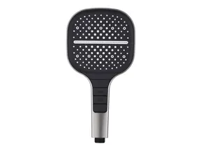 Douchekop Rain RVS-Look Luxe handdouche met 3-straalsoorten