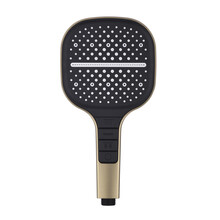 Douchekop Rain Geborsteld Goud Luxe handdouche met 3-straalsoorten