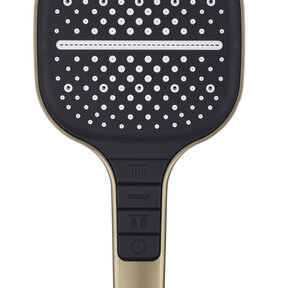 Douchekop Rain Geborsteld Goud Luxe handdouche met 3-straalsoorten