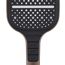 Douchekop Rain Geborsteld Brons Luxe handdouche met 3-straalsoorten