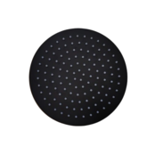 Opbouw Doucheset met thermostaatkraan Ribbed Mat Zwart regendouche 25cm Opbouw Doucheset met thermostaatkraan Ribbed Mat Zwart regendouche 25cm