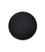 Opbouw Doucheset met thermostaatkraan Ribbed Mat Zwart regendouche 30cm
