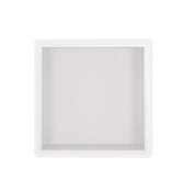 Inbouw badkamer nis Demis 30x30x7cm Mat Wit