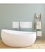 Inbouw badkamer nis Demis 30x30x7cm Mat Wit