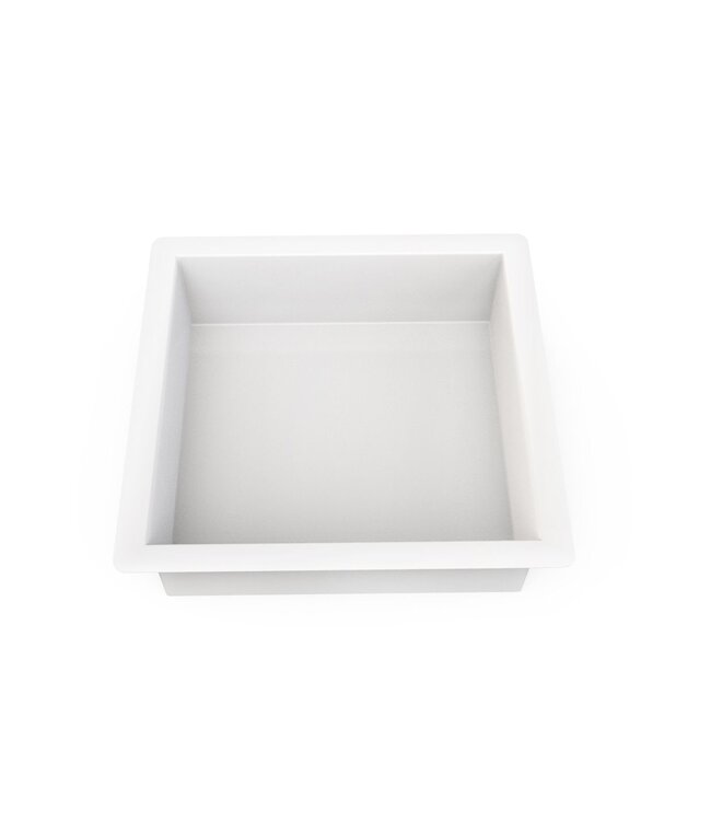 Inbouw badkamer nis Demis 30x30x7cm Mat Wit