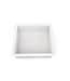Inbouw badkamer nis Demis 30x30x7cm Mat Wit