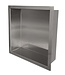 Inbouw badkamer nis Demis 30x30x7cm Gunmetal