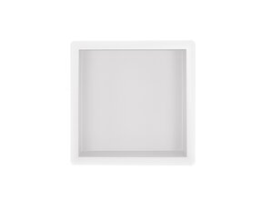Inbouw badkamer nis Demis 30x30x10cm Mat Wit