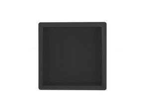 Inbouw badkamer nis Demis 30x30x10cm Mat Zwart