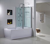 Inbouw badkamer nis Demis 30x30x10cm Mat Zwart