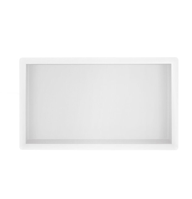 Inbouw badkamer nis Demis 60x30x10cm Mat Wit Inbouw badkamer nis Demis 60x30x10cm Mat Wit