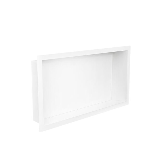 Inbouw badkamer nis Demis 60x30x10cm Mat Wit Inbouw badkamer nis Demis 60x30x10cm Mat Wit