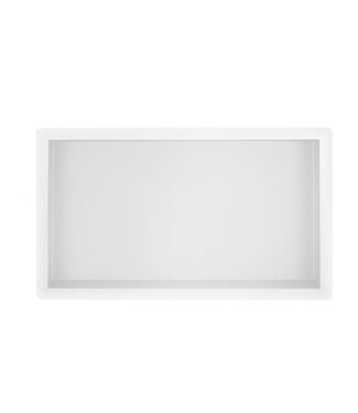 Wiesbaden Inbouw badkamer nis Demis 60x30x7cm Mat Wit