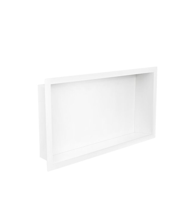 Wiesbaden Inbouw badkamer nis Demis 60x30x7cm Mat Wit