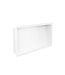 Inbouw badkamer nis Demis 60x30x7cm Mat Wit