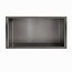 Wiesbaden Inbouw badkamer nis Demis 60x30x7cm Gunmetal