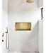Inbouw badkamer nis Demis 60x30x7cm Geborsteld Messing