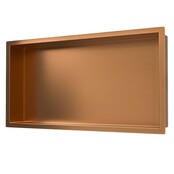 Inbouw badkamer nis Demis 60x30x7cm Geborsteld koper brons