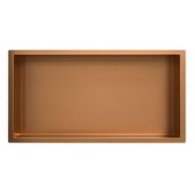 Inbouw badkamer nis Demis 60x30x7cm Geborsteld koper brons