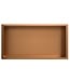 Wiesbaden Inbouw badkamer nis Demis 60x30x7cm Geborsteld koper brons