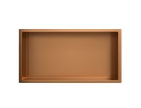 Inbouw badkamer nis Demis 60x30x10cm Geborsteld koper brons