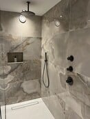 Wiesbaden Caral Regendouche douchekop 20cm Mat Zwart - 29.2815