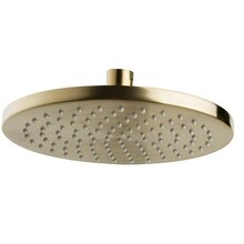 Wiesbaden Caral Regendouche douchekop 20cm Geborsteld messing - 29.5815