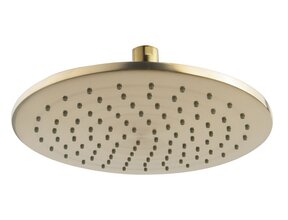 Wiesbaden Caral Regendouche douchekop 25cm Geborsteld messing - 29.5913