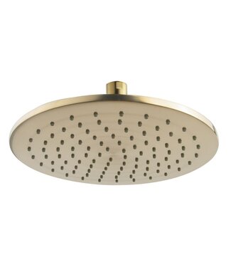 Wiesbaden Wiesbaden Caral Regendouche douchekop 25cm Geborsteld messing - 29.5913