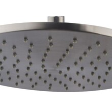 Wiesbaden Caral Regendouche douchekop 25cm Gunmetal - 29.7912