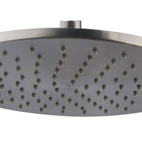 Wiesbaden Caral Regendouche douchekop 25cm Gunmetal - 29.7912