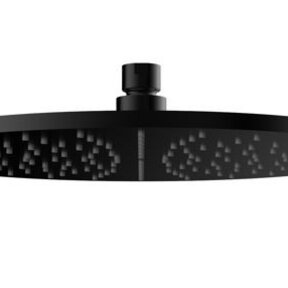 Wiesbaden Caral Regendouche douchekop 30cm Mat Zwart - 29.2816