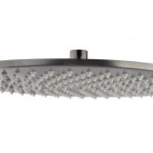 Wiesbaden Caral Regendouche douchekop 30cm Geborsteld Staal - 29.3848
