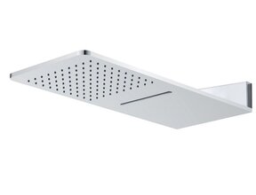 Wiesbaden Waterval Regendouche douchekop Rombo Chroom 60x25cm - 29.3808