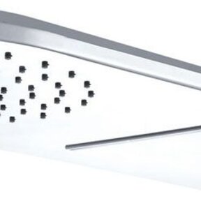 Wiesbaden Waterval Regendouche douchekop Caral Chroom 60x25cm - 29.3