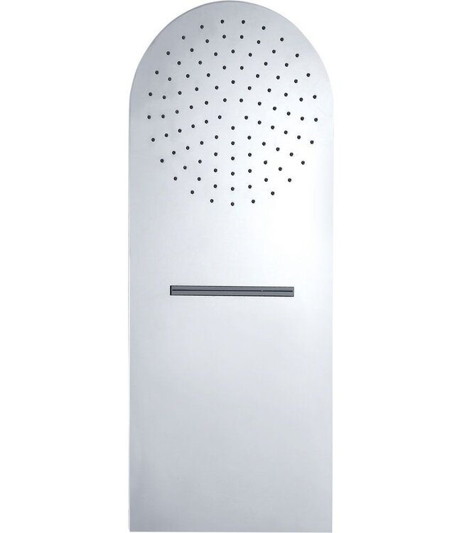 Wiesbaden Waterval Regendouche douchekop Rombo Chroom 60x25cm - 29.3808 - Copy