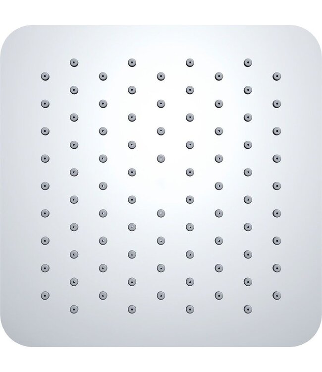 Wiesbaden Regendouche douchekop Rombo UFO Vierkant 20cm Chroom - 29.3825